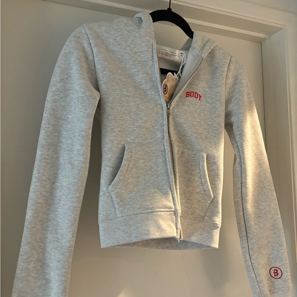 Backshot 2.0 BODY by Raven Tracy hoodie Gray Size S